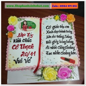 Bánh Sinh Nhật Cuốn Sách - RT38